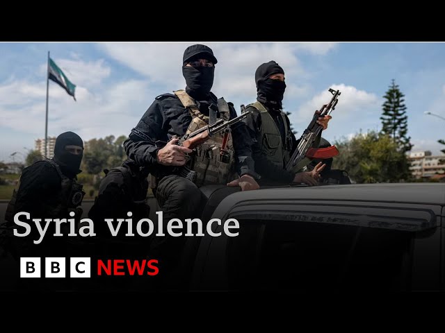 ⁣Fears of civil war in Syria as more than 1,000 reported killed | BBC News