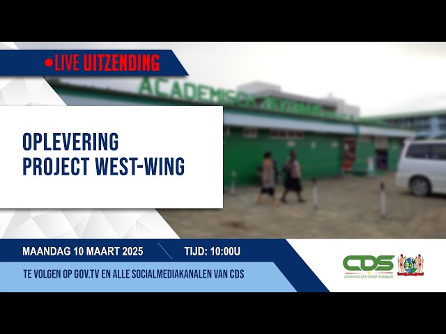 ⁣OPLEVERING PROJECT WEST-WING 10-03-2025