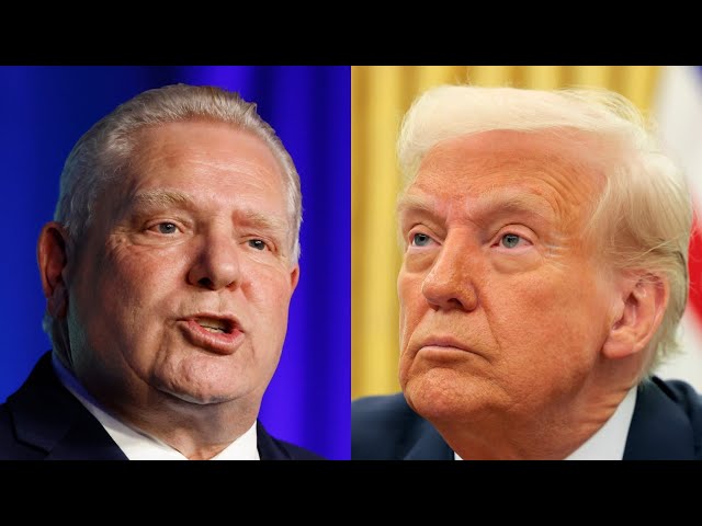 ⁣‘We're not going to roll over': Ontario premier's tariff threat to Trump