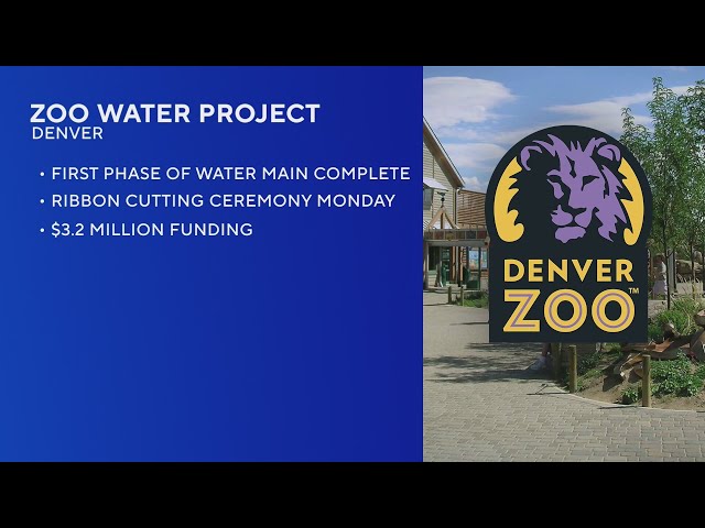 ⁣Denver Zoo celebrates water project with ribbon cutting