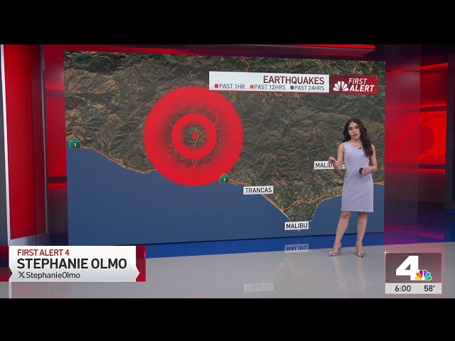 ⁣Did you feel it? 4.1 magnitude earthquake rattles Westlake Village