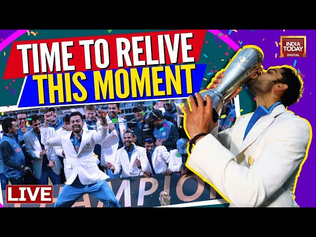 ⁣LIVE: IND Beats NZ, Lifte Champions Trophy After 12 Years | India Defeats New Zealand In CT Final