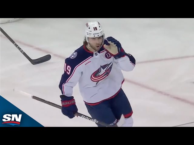 ⁣Blue Jackets' Adam Fantilli Erupts For Back-To-Back Goals 26 Seconds Apart