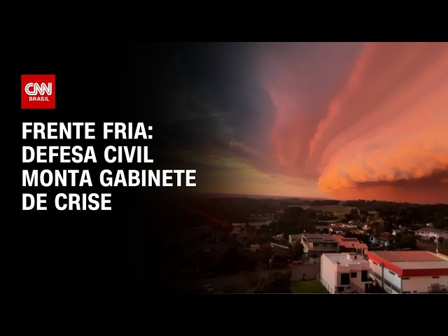 ⁣Defesa Civil de SP alerta para frente fria a partir desta semana em SP | CNN PRIME TIME