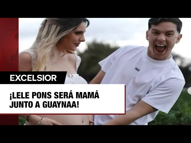 ⁣¡Lele Pons será mamá junto a Guaynaa!; así anunció su embarazo la sobrina de Chayanne