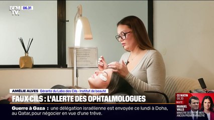 ⁣Rougeur, démangeaison...Les ophtalmologues alertent sur les extensions de cils mal réalisées