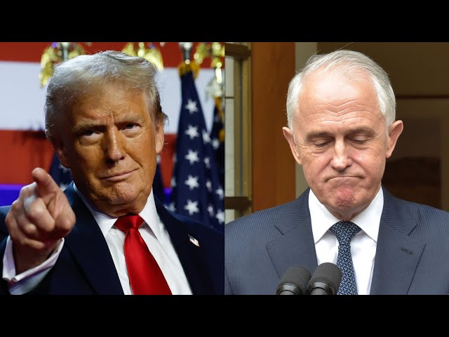 ⁣‘Weak and ineffective’: Donald Trump slams former prime minister Malcolm Turnbull