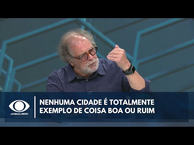 ⁣Nenhuma cidade é totalmente exemplo de coisa boa ou ruim, diz Gustavo Penna | Canal Livre