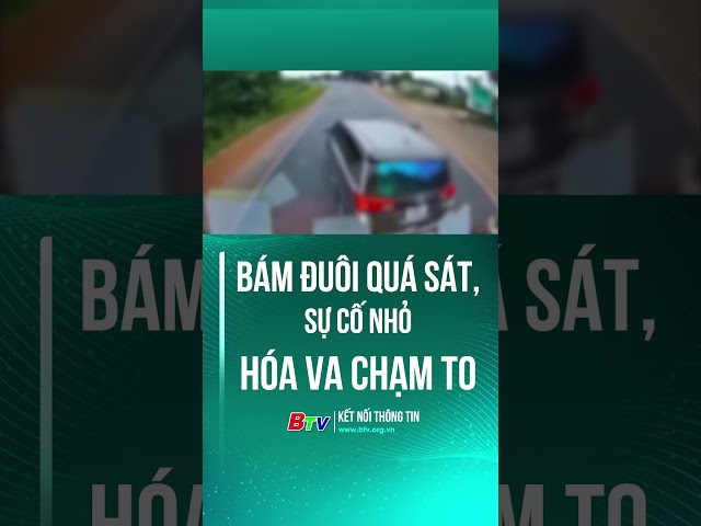 ⁣CHÚ Ý! Bám đuôi quá sát, sự cố nhỏ hóa va chạm to