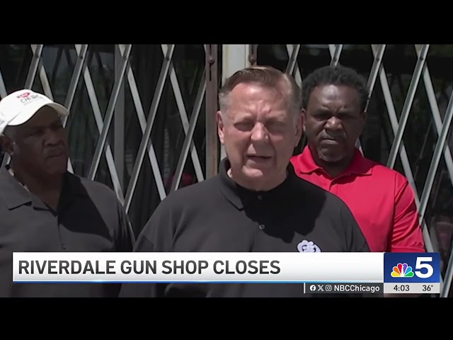 ⁣After decades of controversy, Riverdale gun shop closes