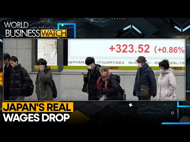 ⁣Inflation Drops Japan's Real Wages | World Business Watch | WION News