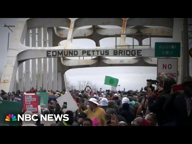 ⁣Commemorating 60 years of ‘Bloody Sunday’ in Selma, Alabama