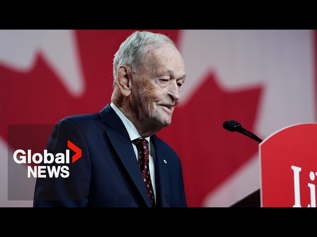 ⁣Former PM Jean Chrétien “very confident” in Mark Carney after Liberal leadership win