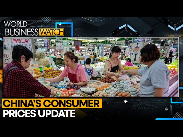 ⁣Deflation Hits China Despite Stimulus Efforts | World Business Watch | WION News