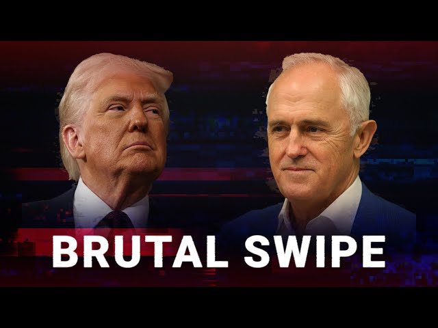 ⁣‘Weak and ineffective’: Donald Trump takes brutal swipe at former Australian PM Malcolm Turnbull