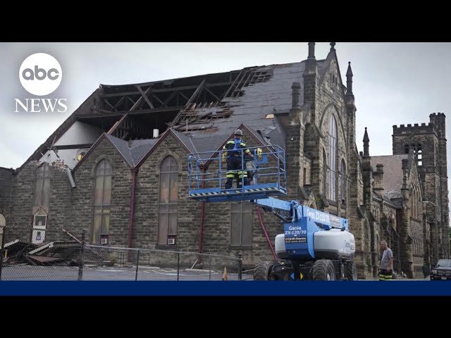 ⁣Historic church once again opens its doors