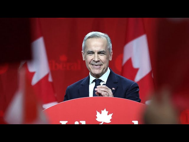 ⁣Mark Carney élu chef du Parti libéral du Canada au pouvoir