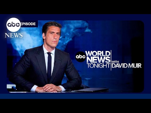 ⁣ABC World News Tonight with David Muir Full Broadcast - March 9, 2025