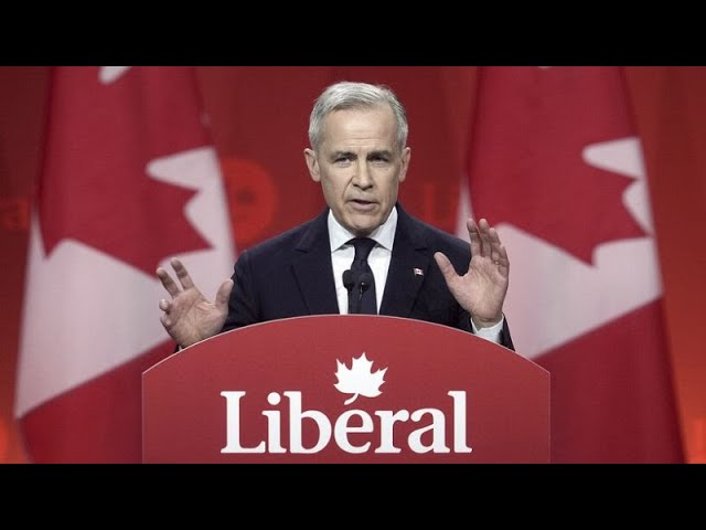 ⁣Mark Carney succeeds Justin Trudeau as Liberals leader, vows to stand up to Trump