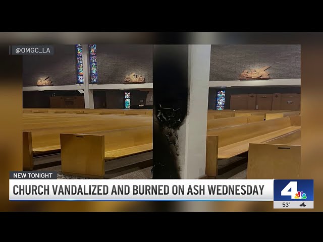 ⁣Two places of worship vandalized in LA County