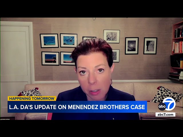 ⁣LA District Attorney Hochman to provide update on Menendez brothers case at news conference