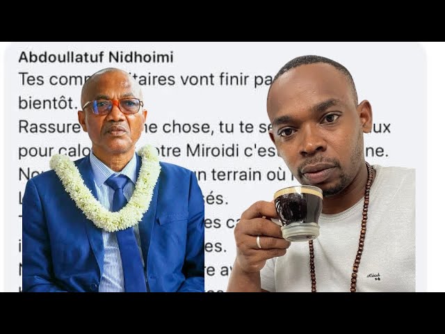 ⁣AFFAIRE de l'ancien directeur de l'ONICOR Miroidi et le journaliste Mchangama Oubeid Athou