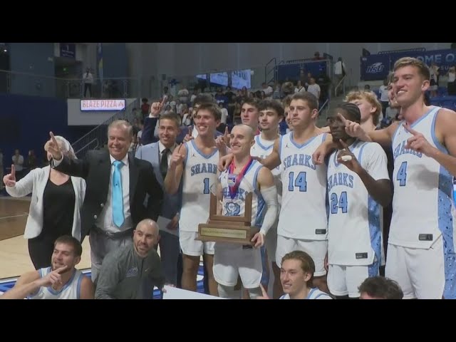 ⁣NSU men's basketball becomes 4-time conference champs and break DII record