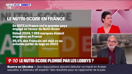 ⁣Serge Hercberg: "À partir du moment où il n'y a pas le Nutriscore, l'industriel a que