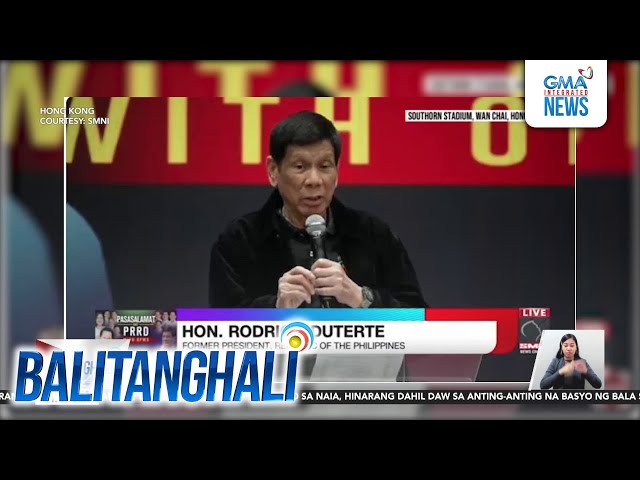 ⁣PNP, SolGen, Malacañang sa ICC arrest warrant vs. FPRRD - Wala pang kumpirmasyon | Balitanghali