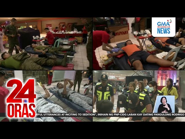 ⁣Kapusong Totoo - Mahigit 1,900 blood bag, nalikom; mga batang may cancer ... | 24 Oras