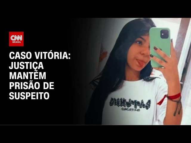 ⁣Caso Vitória: justiça mantém prisão de suspeito | CNN NOVO DIA