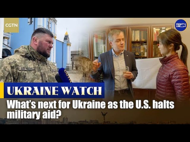 ⁣What's next for Ukraine as country adapts to U.S. policy shift?