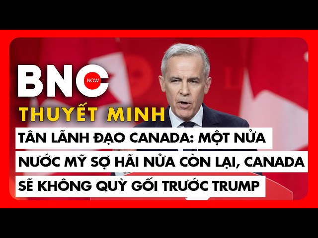 ⁣Thuyết minh: Toàn văn phát biểu tân lãnh đạo Đảng Tự do Canada Mark Carney, thành ứng viên Thủ tướng