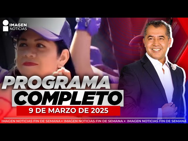 ⁣Imagen Noticias Fin de Semana con Enrique Sánchez | Programa completo 9 de marzo de 2025