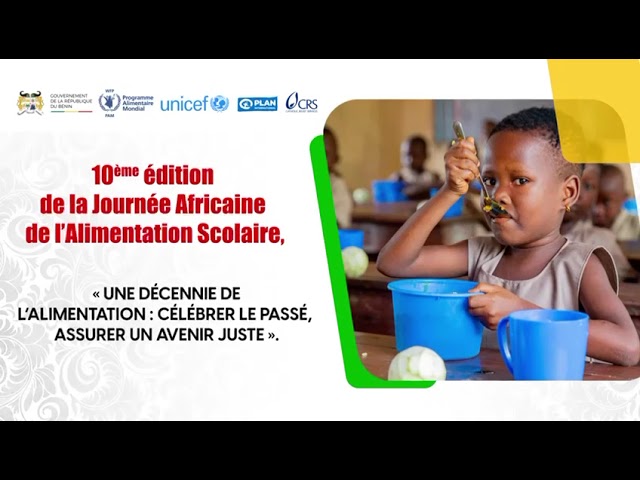 ⁣10e édition de la journée africaine de l'alimentation scolaire : Djidja accueille les manifesta