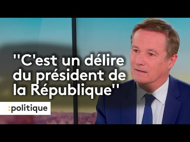 ⁣Ukraine : "Il n'y a pas de menace russe pour l'Union européenne", assène Nicolas