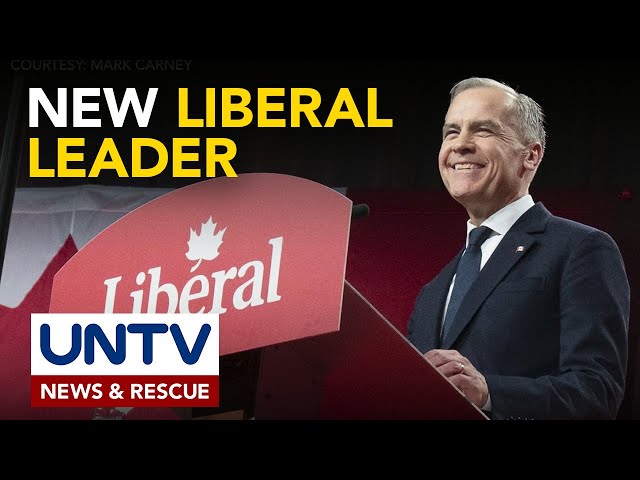 ⁣Mark Carney, inihalal bilang bagong lider ng Liberal Party ng Canada