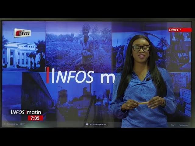 ⁣La météo avec Sokhna natta MBAYE  - Infos matin du 10 Mars 2025