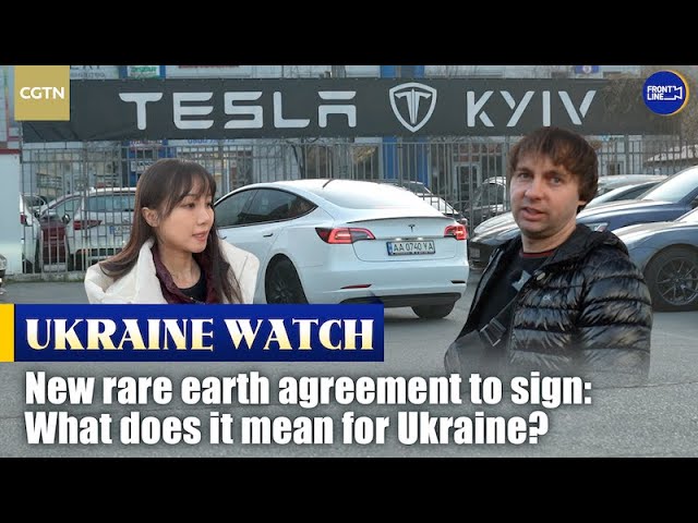 ⁣Ukraine's rare earth deal: A strategic move for peace?