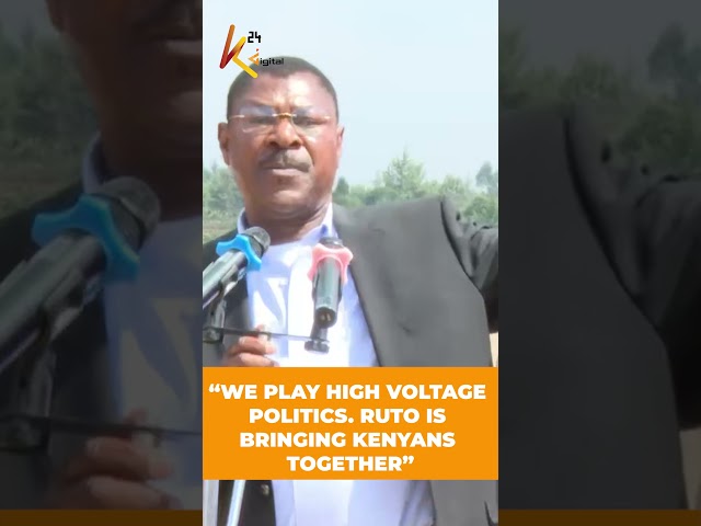 ⁣We play high voltage politics. Ruto is bringing Kenyans together – Wetang’ula