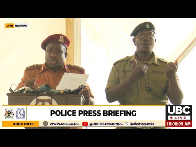 ⁣LIVE: POLICE PRESS BRIEFING I MARCH 10, 2025