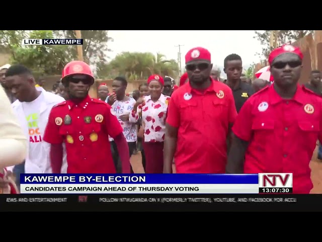 ⁣Kawempe By-Election candidates campaign ahead of Thursday voting