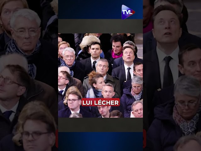 ⁣« Lors de l'inauguration de Notre-Dame, le parterre de politiques français regardait Trump comm