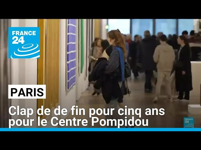 ⁣Paris : clap de de fin pour cinq ans pour le Centre Pompidou • FRANCE 24