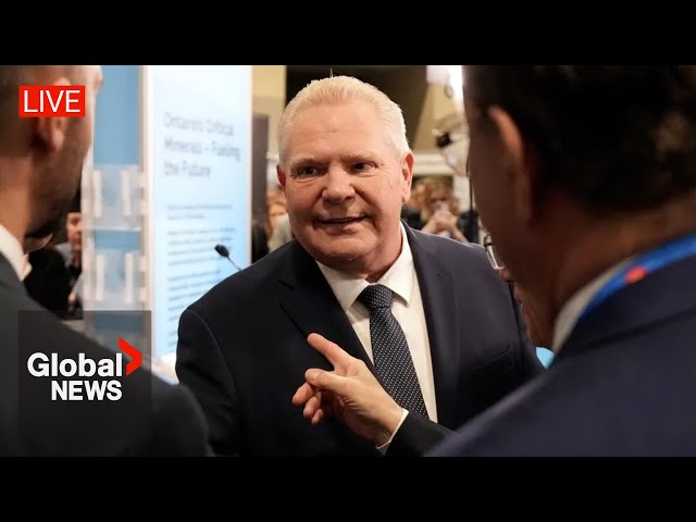 ⁣Ontario's Doug Ford set to move forward on US electricity tax despite Trump tariff pause | LIVE