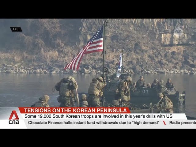 ⁣Pyongyang fires ballistic missiles as US, South Korea hold annual joint military drills