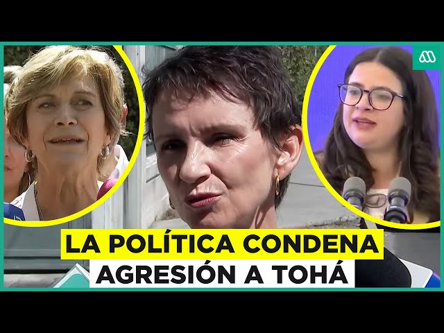 ⁣"La violencia nunca será la forma": Figuras políticas condenan agresión a Carolina Tohá