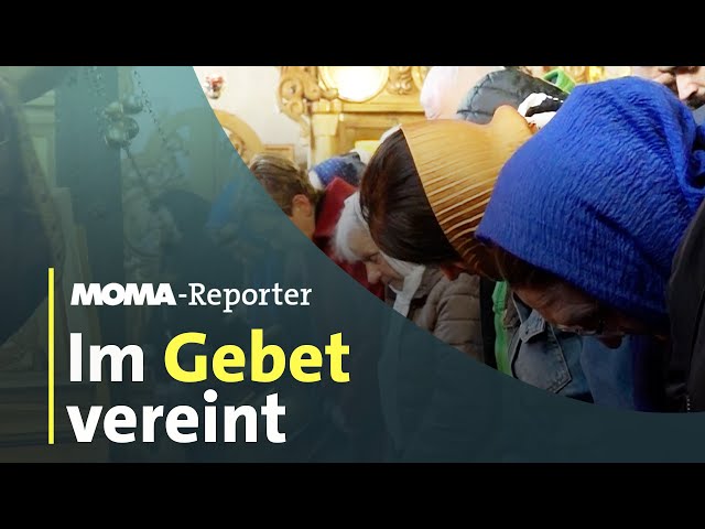 ⁣Ukrainer und Russen vereint im Gebet | ARD Morgenmagazin