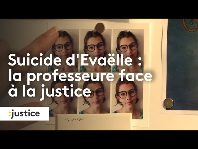 ⁣Suicide d'Evaëlle : la professeure face à la justice