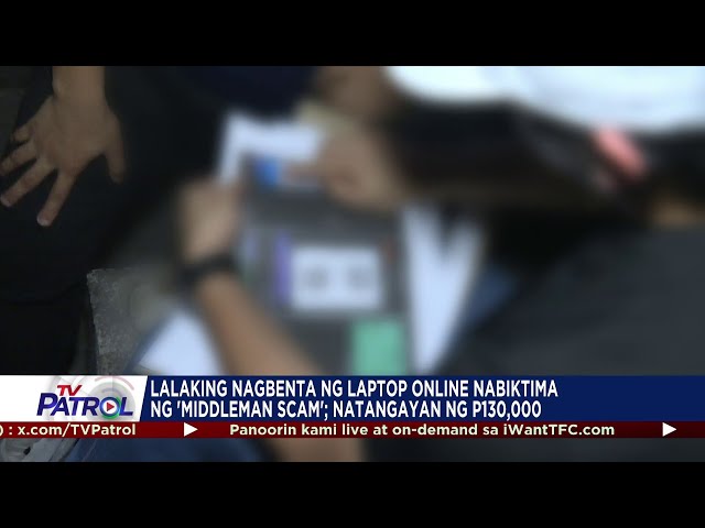 ⁣Lalaki natangayan ng P130K sa online 'middleman scam'